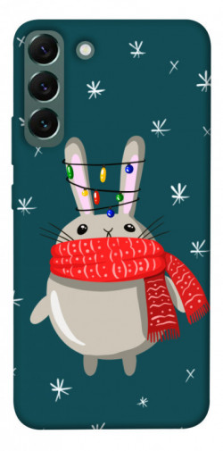 Чохол itsPrint Новорічний кролик для Samsung Galaxy S22+