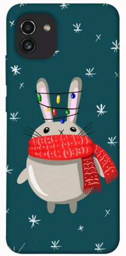 Чехол itsPrint Новорічний кролик для Samsung Galaxy A03
