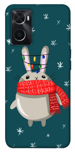 Чехол itsPrint Новорічний кролик для Oppo A76 4G
