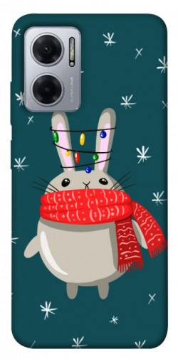 Чохол itsPrint Новорічний кролик для Xiaomi Redmi Note 11E