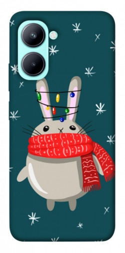 Чохол itsPrint Новорічний кролик для Realme C33