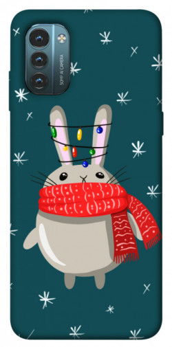 Чехол itsPrint Новорічний кролик для Nokia G21