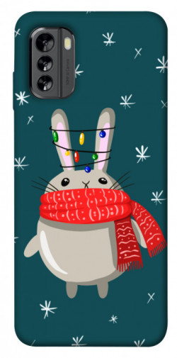 Чехол itsPrint Новорічний кролик для Nokia G60