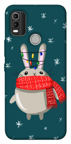 Чехол itsPrint Новорічний кролик для Nokia C21 Plus