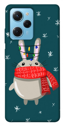 Чехол itsPrint Новорічний кролик для Xiaomi Poco X5 Pro 5G