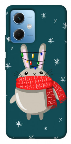 Чохол itsPrint Новорічний кролик для Xiaomi Poco X5 5G