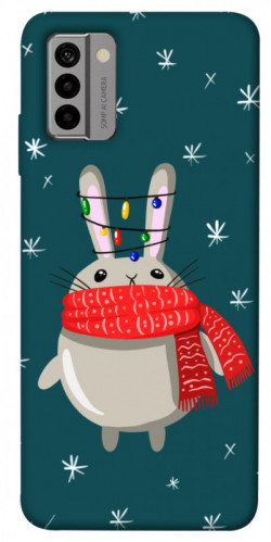Чехол itsPrint Новорічний кролик для Nokia G22