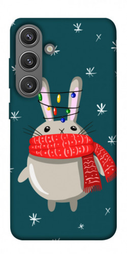 Чехол itsPrint Новорічний кролик для Samsung Galaxy S24