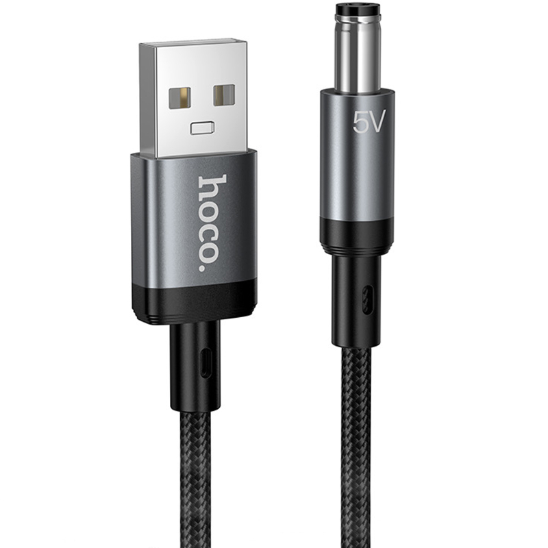 Кабель питания для роутера/модема Hoco X129 Advantage USB-DC 5V (1m) на картинке №1