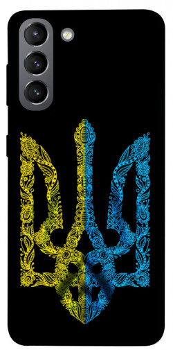 Чехол itsPrint Жовтоблакитний герб для Samsung Galaxy S21