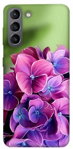 Чехол itsPrint Кружевная гортензия для Samsung Galaxy S21