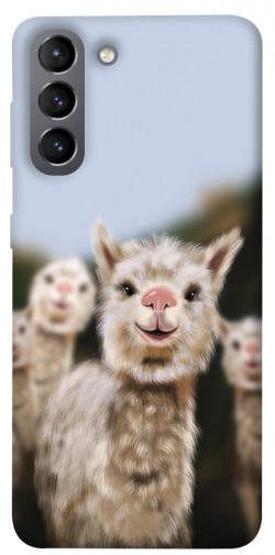 Чехол itsPrint Funny llamas для Samsung Galaxy S21