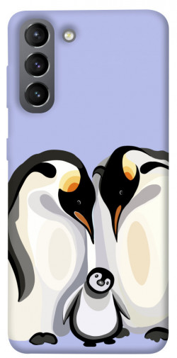 Чехол itsPrint Penguin family для Samsung Galaxy S21