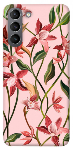 Чехол itsPrint Floral motifs для Samsung Galaxy S21