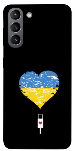 Чехол itsPrint З Україною в серці для Samsung Galaxy S21
