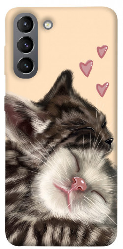 Чехол itsPrint Cats love для Samsung Galaxy S21
