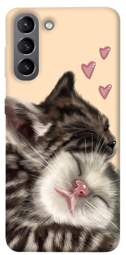 Чохол itsPrint Cats love для Samsung Galaxy S21