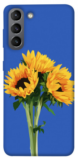 Чехол itsPrint Bouquet of sunflowers для Samsung Galaxy S21