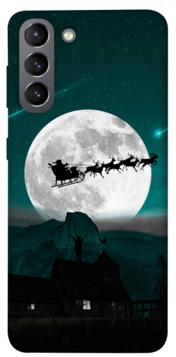 Чехол itsPrint Санта на санях для Samsung Galaxy S21