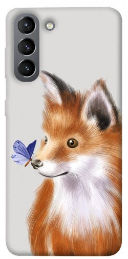 Чохол itsPrint Funny fox для Samsung Galaxy S21