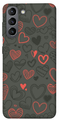 Чехол itsPrint Милые сердца для Samsung Galaxy S21