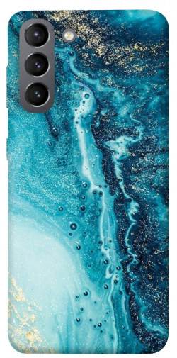 Чехол itsPrint Голубая краска для Samsung Galaxy S21