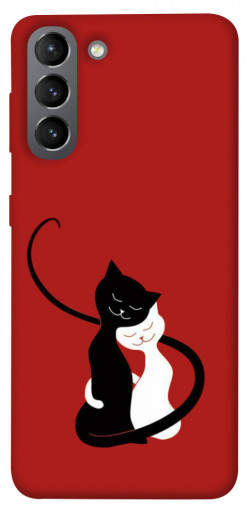 Чехол itsPrint Влюбленные коты для Samsung Galaxy S21