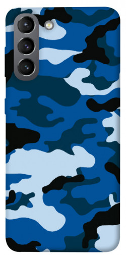 Чехол itsPrint Синий камуфляж 3 для Samsung Galaxy S21