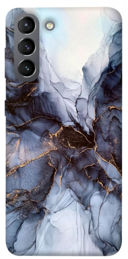 Чехол itsPrint Черно-белый мрамор для Samsung Galaxy S21