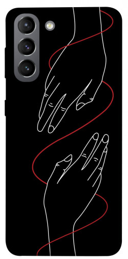 Чехол itsPrint Плетение рук для Samsung Galaxy S21