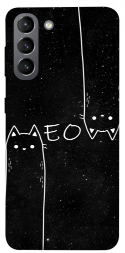 Чохол itsPrint Meow для Samsung Galaxy S21