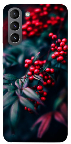 Чехол itsPrint Red berry для Samsung Galaxy S21