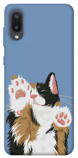 Чохол itsPrint Funny cat для Samsung Galaxy A02