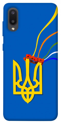 Чехол itsPrint Квітучий герб для Samsung Galaxy A02