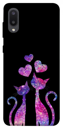Чехол itsPrint Космические коты для Samsung Galaxy A02