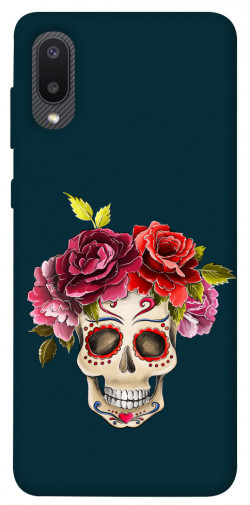 Чехол itsPrint Flower skull для Samsung Galaxy A02
