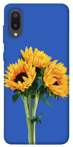 Чехол itsPrint Bouquet of sunflowers для Samsung Galaxy A02