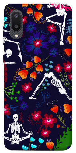 Чехол itsPrint Yoga skeletons для Samsung Galaxy A02