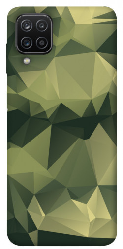 Чехол itsPrint Треугольный камуфляж 2 для Samsung Galaxy A12
