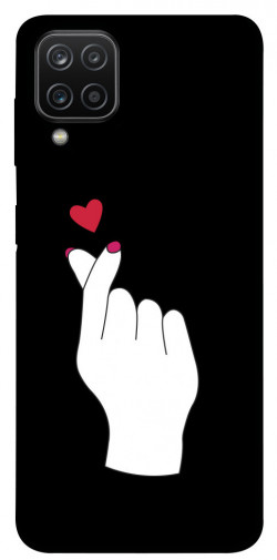 Чехол itsPrint Сердце в руке для Samsung Galaxy A12