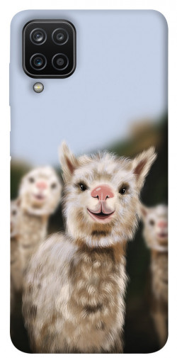 Чехол itsPrint Funny llamas для Samsung Galaxy A12