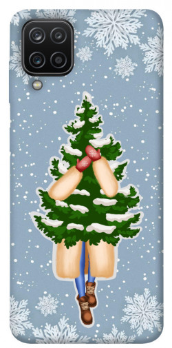 Чехол itsPrint Christmas tree для Samsung Galaxy A12
