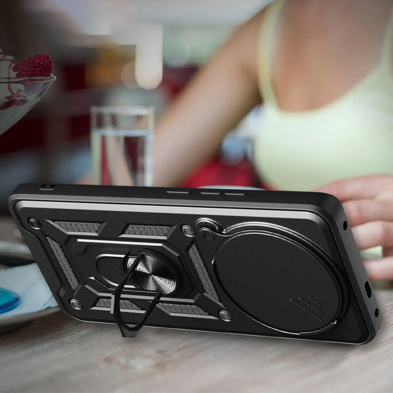 Протиударний чохол Camshield Serge Ring для Xiaomi Redmi Note 14 Pro 5G | Броньований з кільцем-підставкою на малюнкі №2