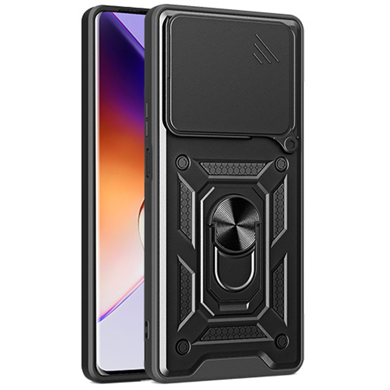 Протиударний чохол Camshield Serge Ring для Xiaomi Poco M7 Pro 5G | Броньований з кільцем-підставкою Фотографія №2 Протиударний чохол Camshield Serge Ring для Xiaomi Poco M7 Pro 5G | Броньований з кільцем-підставкою на малюнкі №2