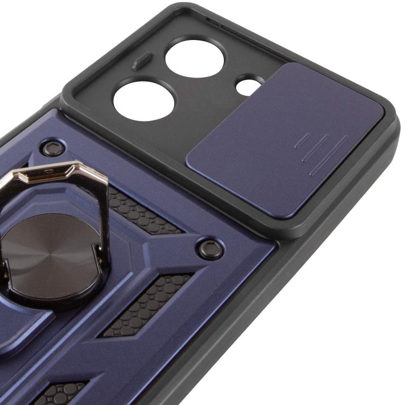 Противоударный чехол Camshield Serge Ring для Xiaomi Redmi A5 | Бронированый с кольцом-подставкой на картинке №5