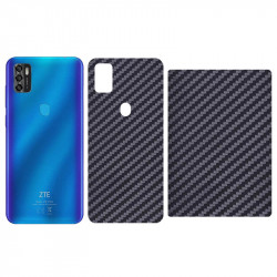 Захисна плівка SKLO Back (тил) Carbon (тех.пак) для ZTE Blade V40 Pro