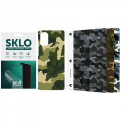 Защитная пленка SKLO Back (тыл) Camo для Samsung Galaxy A8s