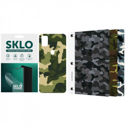 Защитная пленка SKLO Back (тыл) Camo для ZTE Blade V40 Pro