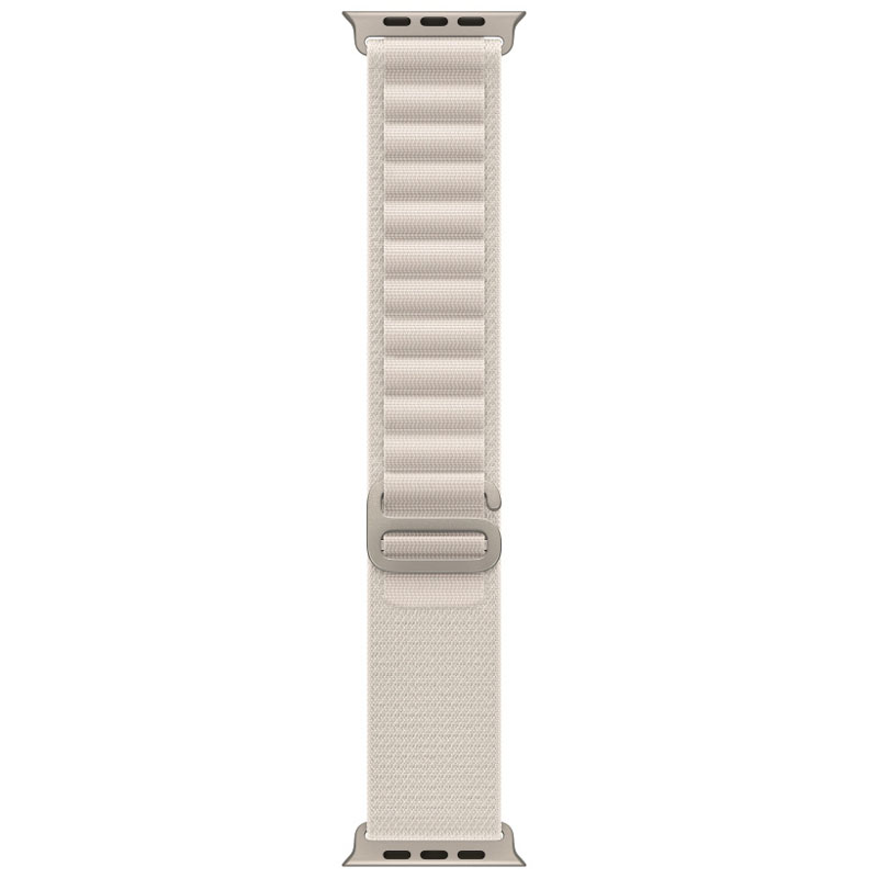 Ремінець Alpine Loop для Apple Watch 42(ser.1-3)/44/45/46/49mm (m/l), Сірий / Starlight 3, Нейлон, купити оптом з доставкою