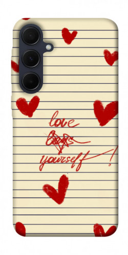Чехол itsPrint Love yourself для Samsung Galaxy A55